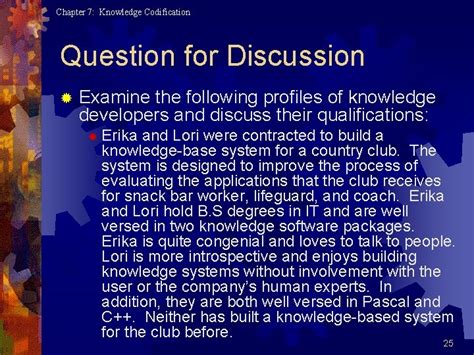 Codification of Knowledge Base 的图像结果