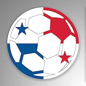 JMM Industries Panama Soccer Ball Flag Vinyl Decal Sticker Car Window ...
