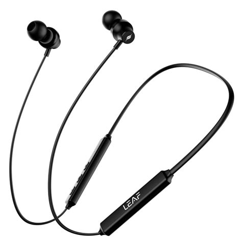 Leaf Rush X168 in Ear Bluetooth Headphones with AI Sound App, 26H ...