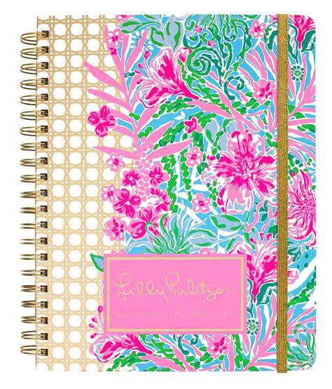 Lilly Pulitzer Daily Planner 2023 2024 Jumbo Agenda Dated August ...