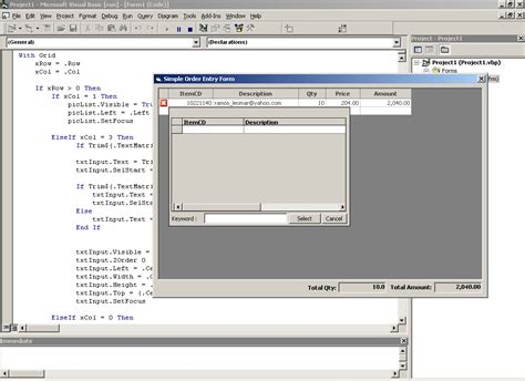 Image result for Visual Basic Tutorial Stocks Entry