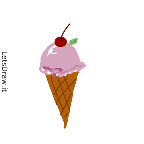 How to Draw Ice Cream From Python Coding 的图像结果