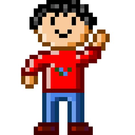 Image result for Block Man Pixel