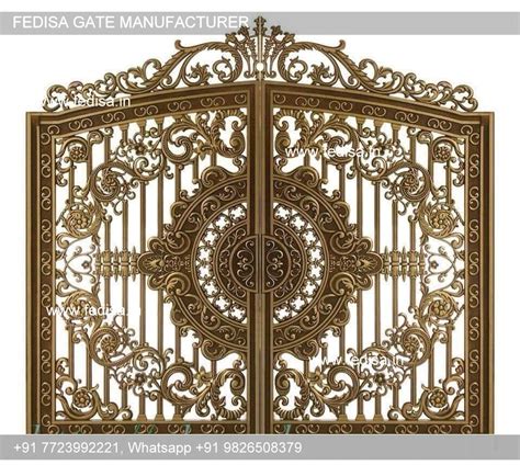 Ss Gate Design Sliding Iron Gate Design For House Steel Plate Gate ...