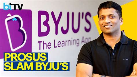 Byjus’s Shareholder Prosus Cites Poor Corporate Governance For Board Exit