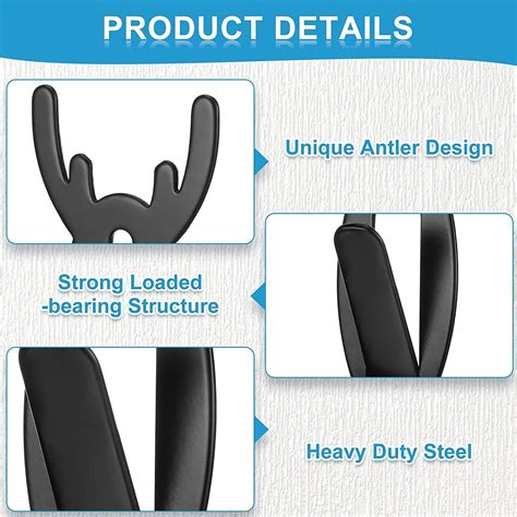 Buy Moxweyeni European Mount Skull Hanger Antler Style Deer Hanger ...