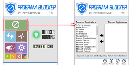 Program Blocker 的图像结果