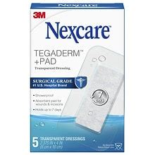 Nexcare Pad Transparent Dressing, 2 3/8 in x 4 in | Walgreens