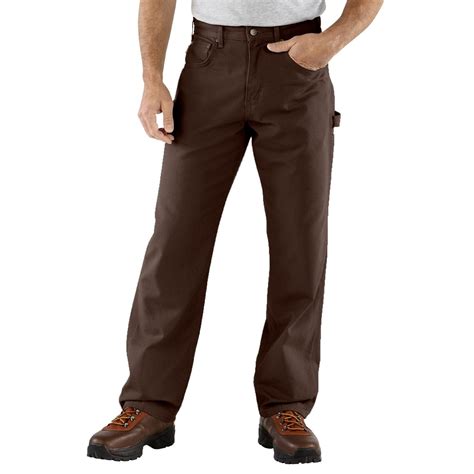 $30.95 Carhartt Carpenter Jeans - Loose Fit (For Men) in Dark Brown ...