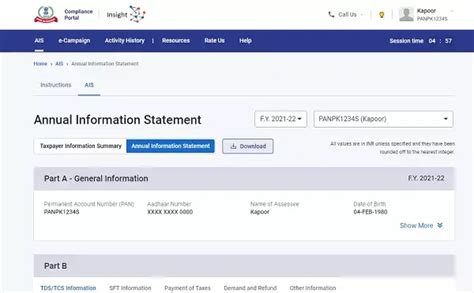 How to download Income Tax Portal Form 168 (aka Form AIS)?