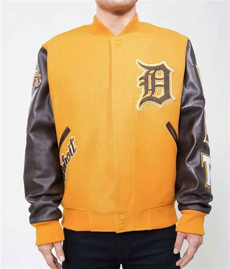 Letterman Detroit Tigers Varsity Jacket - Jacket Makers