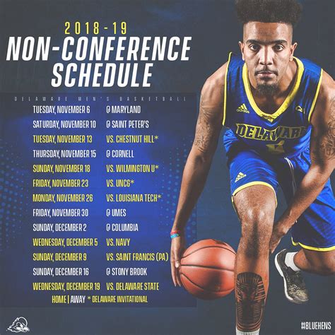 Delaware Men’s Basketball Release Non-Conference Schedule – College ...