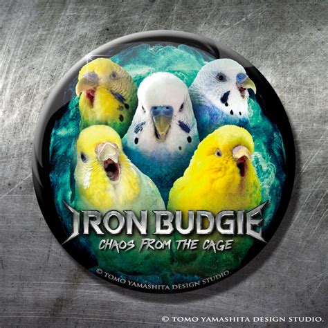 缶バッジ 「IRON BUDGIE アイアンバジー」 | TOMOYAMASHITA DESIGN
