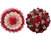 GadinFashion Paper Bun Juda Maker Flower Gajra Hair Accessories For ...