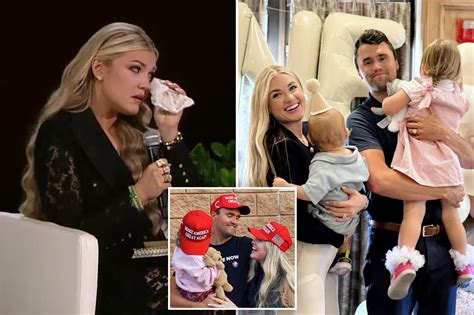 Erika Kirk reveals she prayed she was pregnant when her husband ...