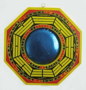 SWISS WONDER Bagua Mirror for Vastu Feng Shui Convex Bagua Mirror ...
