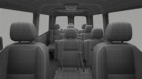 3D model Mercedes Sprinter Tourer 319 Rigged | 3D Molier International