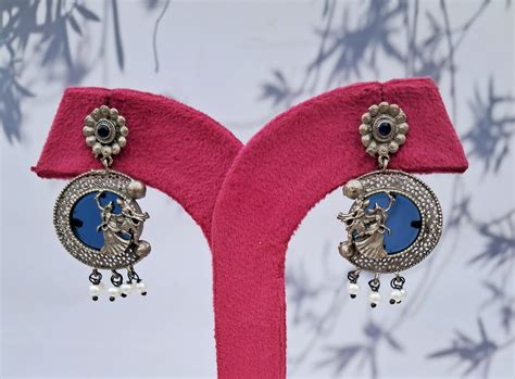 Radha Krishna Themed Earrings – cute little mee