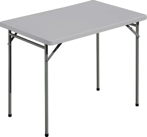 Folding Table 3ft Rectangular All-Occasion Plastic Folding Event Table ...