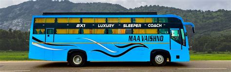 Online Bus Ticket Booking, Route, Time Schedule | Maa Vaishno Travels