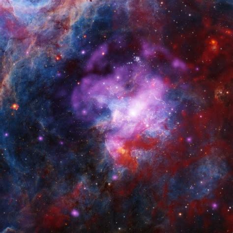NASA captura a explosão de várias estrelas ao mesmo tempo a 160 mil ...