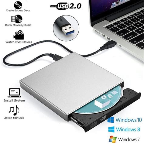 Portable Optical Drive For Laptop Usb External Dvd... – Grandado