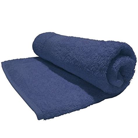Bombay Dyeing Tulip 450 GSM Cotton Bath Towel - Large, Navy : Amazon.in ...