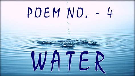 Water Rhyme | Kindergarten Nursery Rhymes | 3D Animated English Rhymes ...