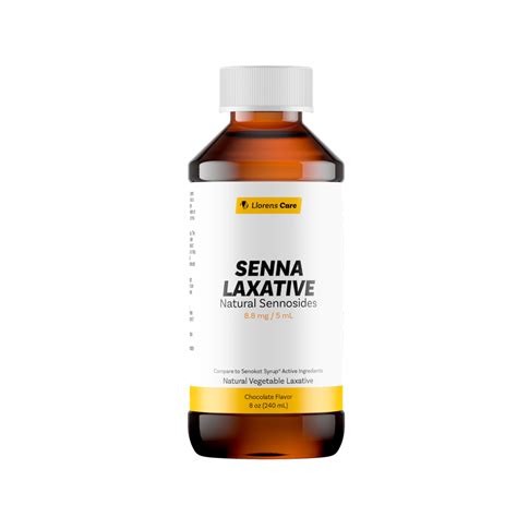 Senna Liquid Sennosides Senna Laxative By Llorens Care 8 8 | Desertcart Japan