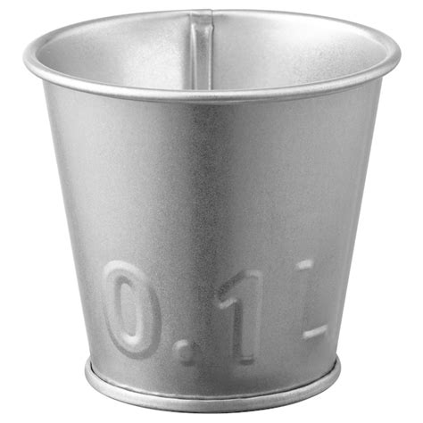 ÅKERBÄR plant pot, in/outdoor/galvanised, 6 cm (2 ¼") - IKEA