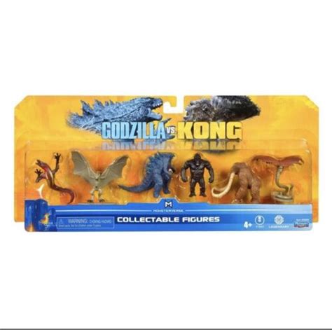 Playmates MonsterVerse Godzilla VS Kong Mini Monster India | Ubuy