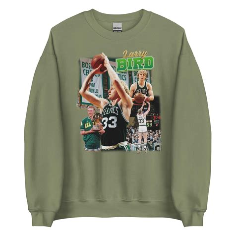 Larry Bird Shirt, Basketball shirt, Classic 90s Graphic Tee, Unisex ...