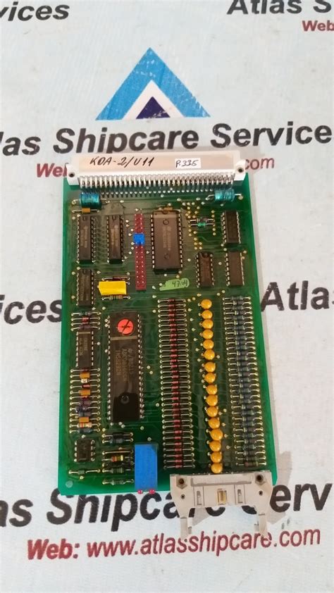 Autronica KDA-2/U11 Pcb Card – Atlas Shipcare Services