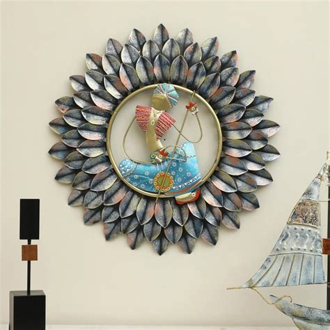 Buy VEDAS Shaurya Metal Sitar Musician Wall Art from Vedas at just INR ...
