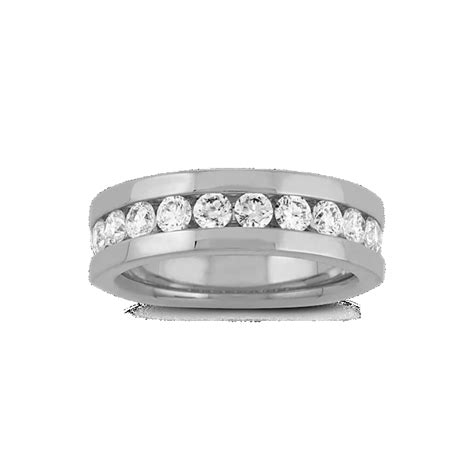 Beck 14K Gold 1.45 tcw Diamond Band (7mm) | Shane Co.