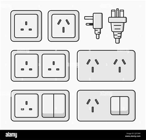 Socket plug g Stock Vector Images - Alamy