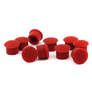 JNSupplier 10 Pack TrackPoint Keyboard Mouse Red Cap Soft Dome Laptop ...