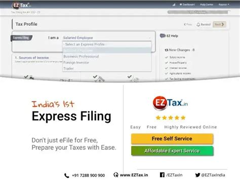 Express Filing for Quick & Easy Income Tax eFiling | EZTax®