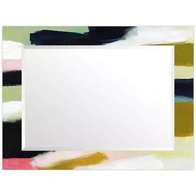 Empire Art Direct Sunder Rectangular Beveled Wall Mirror