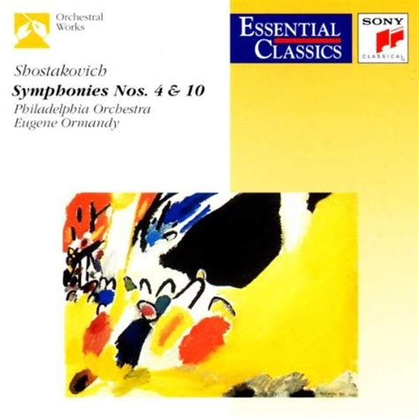 Shostakovich:Symphonies 4 & 10: Ormandy, Philadelphia Orchestra: Amazon ...