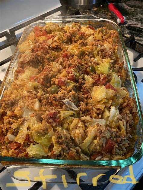 Cajun cabbage with rice – Artofit