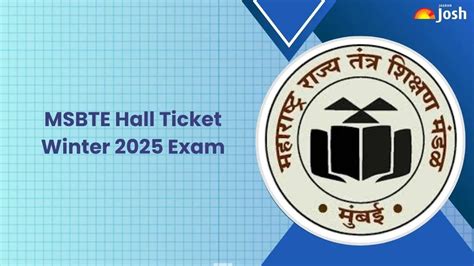 MSBTE Hall Ticket 2025 Released at msbte.ac.in, Download Winter ...