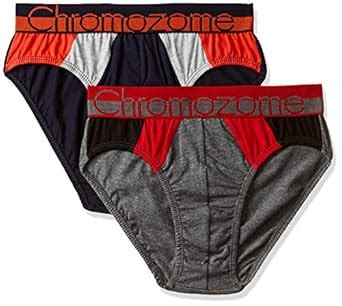 Buy Chromozome Men's WS 10 Regular Briefs Pack of 2 at Amazon.in