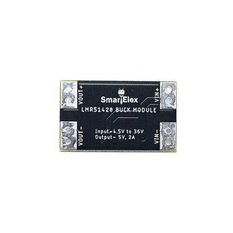 SmartElex 5V 2A LMR51420 DC Buck Boost Converter Module – Robocraze
