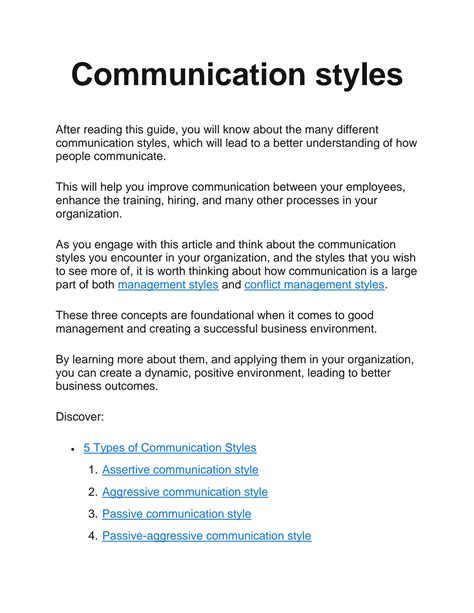 Functional Communication Styles 的图像结果