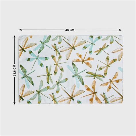 Buy Corsica Dragonfly Polycotton Placemat from Corsica by Home Centre ...