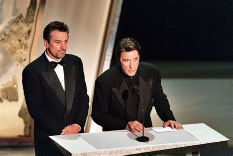 67th Academy Awards (March 27, 1995) - Robert De Niro and Al Pacino ...