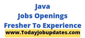 Image result for Java Openings Freshers