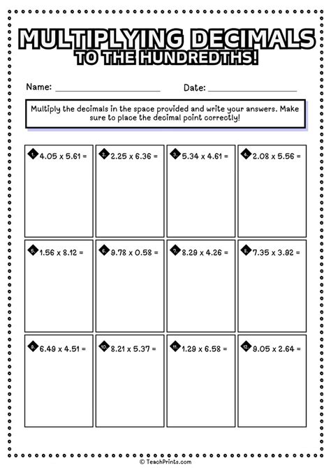Image result for Multiplying with Decimals Worksheet