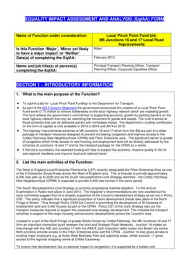 Fillable Online EQUALITY IMPACT ASSESSMENT AND ANALYSIS (EqIAA) FORM ...